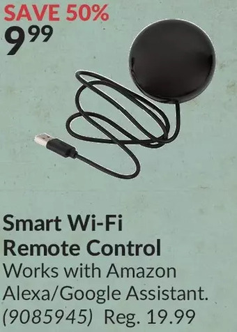 Princess Auto Smart wi-fi remote control offer