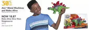 Toys R us Robo alive dino wars stegosaurus toy by zuru offer