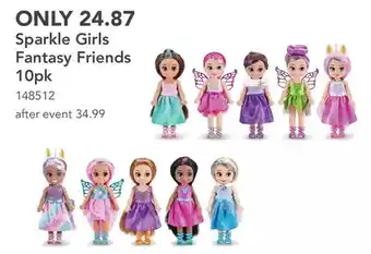 Toys R us Zuru sparkle girlz little friends set of 10 dolls (styles may vary) - r exclusive offer