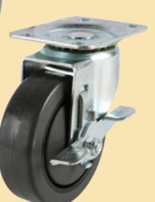 Princess Auto 4 in. precision-bearing swivel casters with brake offer