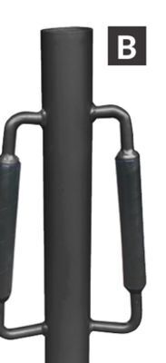 Princess Auto Manual post pounder with rubber handles offer