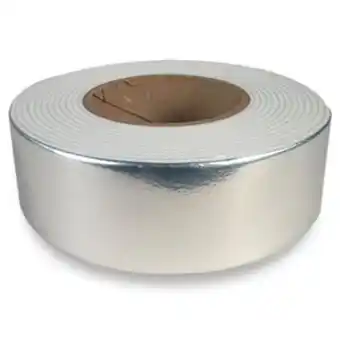 Climaloc 1/8-in x 2-in x 15-ft silver self-adhesive polypropylene pipe insulation wrap