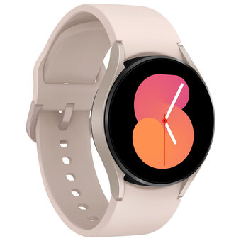 Best Buy Samsung galaxy watch5 (gps) 40mm smartwatch with heart rate monitor - pink gold offer