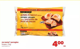Real Canadian Superstore No name perogies offer