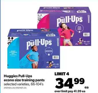 Real Canadian Superstore Huggies pull-ups econo size training pants offer