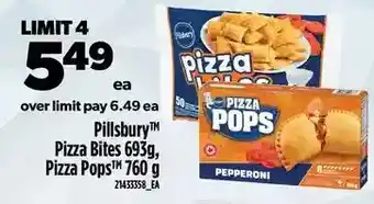 Real Canadian Superstore Pillsbury pizza bites, pizza pops offer