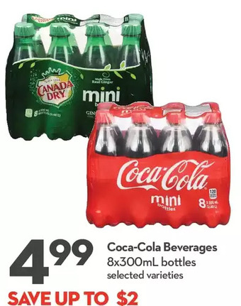 Longo's Coca-cola beverages offer