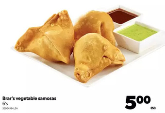 Real Canadian Superstore Brar's vegetable samosas offer