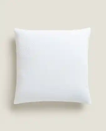 ZARA HOME Throw pillow cover with raised diamond design offer