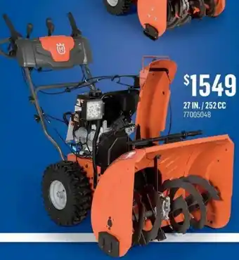 Canac Husqvarna Gas Snow Blowers offer