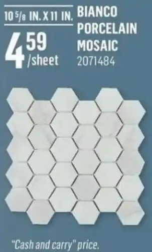 Canac Bianco Porcelain Mosaic offer
