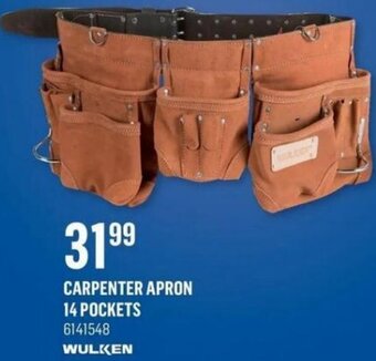 Canac Carpenter Apron 14 Pockets offer