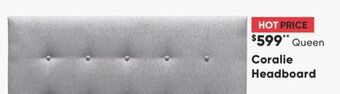 Sleep Country Coralie headboard offer