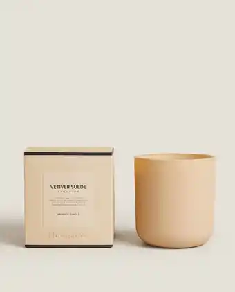 ZARA HOME (500 g) vetiver suede scented candle offer