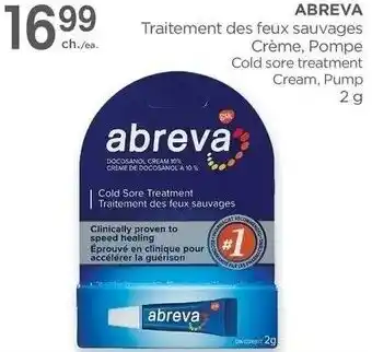 Proxim Abreva Cold Sore Treatment Cream Pump 2 g offer