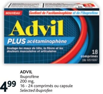 Brunet Advil Ibuprofène 200 mg offer