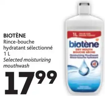 Brunet Biotène Moisturizing Mouthwash 1L offer