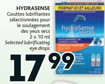 Brunet Hydrasense Eye drops 2 x 10 ml offer
