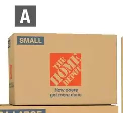Home Depot The home depot moving boxes - small offer