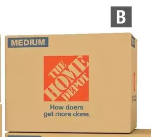 Home Depot The home depot moving boxes - medium offer