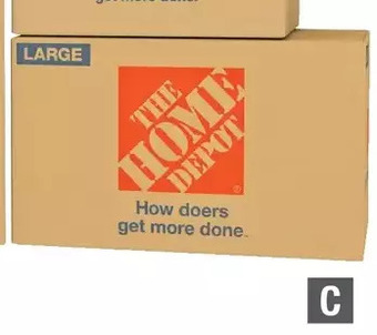 Home Depot The home depot moving boxes - large offer
