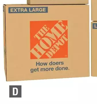 Home Depot The home depot moving boxes - extra large offer
