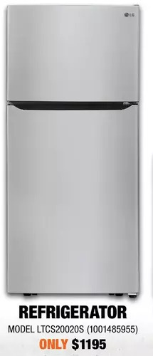 Home Depot Lg refrigerator offer