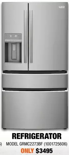 Home Depot Frigidaire gallery refrigerator offer