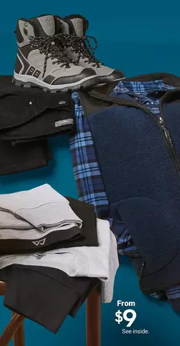 Giant Tiger Men's thermal tops or bottoms offer