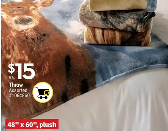 Giant Tiger Throw offer