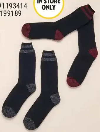 Giant Tiger Men's socks offer