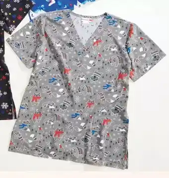 Giant Tiger Women's scrub tops offer