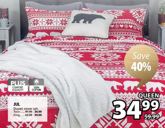 JYSK Jul (duvet cover set) offer