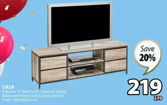 JYSK Lulea (tv bench) offer