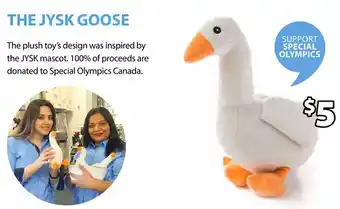 JYSK Special olympics (goose) offer