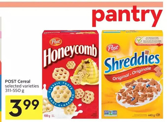 Foodland Post cereal offer