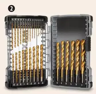Canadian Tire Maximum 29-pc titanium-coated 7-edge drill bit set offer