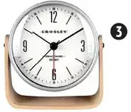 Canadian Tire Crosley wood tilt alarm clock offer