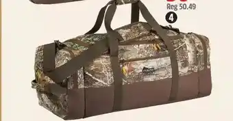 Canadian Tire Yukon thompson 74l duffle bag offer