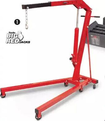 Canadian Tire Torin big red jacks 1-ton shop crane offer