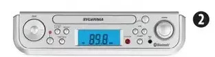Canadian Tire Sylvania under-counter bluetooth cd player offer
