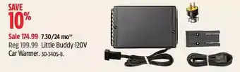 Canadian Tire Little buddy 120v car warmer offer