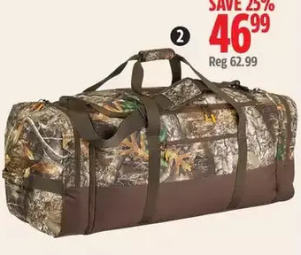 Canadian Tire Yukon gear thompson 130l duffle bag offer