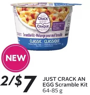 Sobeys Just crack an egg scramble kit offer