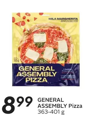 Sobeys General assembly pizza offer