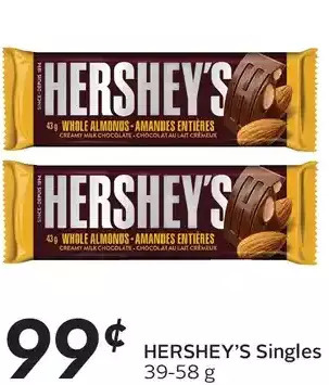 Sobeys Hershey's singles offer