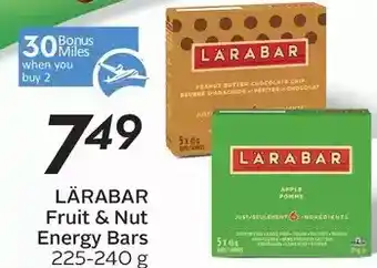 Sobeys Lärabar fruit & nut energy bars offer