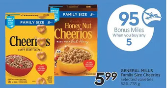 Sobeys General mills family size cheerios offer