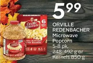 Sobeys Orville redenbacher microwave popcorn, or kernels offer