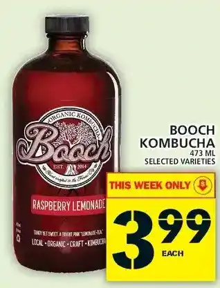 Food Basics Booch kombucha offer